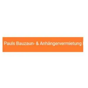 Firmenlogo von Pauls Bauzaun- & Anhängervermietung