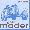 Unternehmen Gebr. Mader NF.eK Autoteile & Zubehör